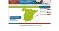 Desktop Screenshot of guiadentistas.es